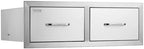 vevor outdoor kitchen drawers 30"w x 10"h x, view 9