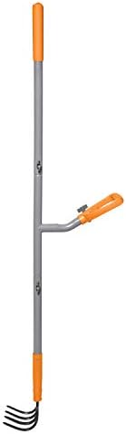 ergieshovel 54" ergonomic steel garden cultivator w/ d on a desk or shelf