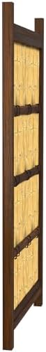 red lantern 6 x 3 ft. japanese bamboo on a desk or shelf