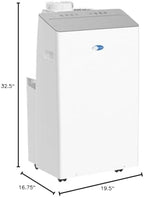 whynter dual hose smart portable air conditioner, 14000, view 10