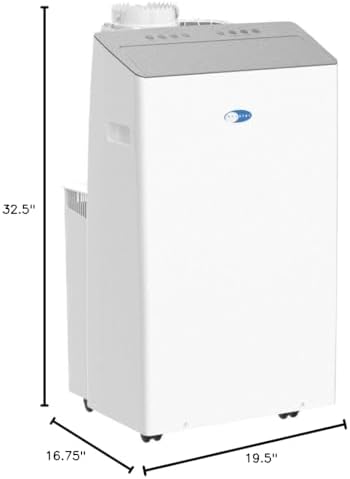 whynter dual hose smart portable air conditioner, 14000, view 10