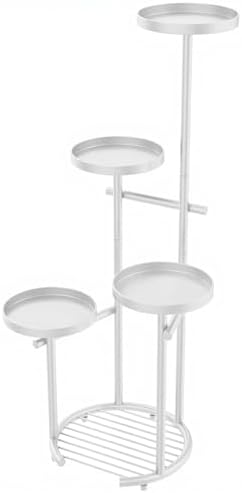 tosking tall 5-tier round metal corner plant stand, view 11