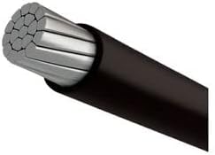 2 awg xhhw-2 aluminum building wire (100ft cut), main product view