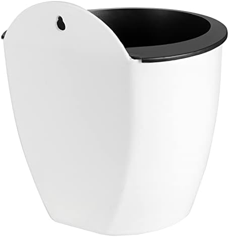 mouyat 10 pcs 7 inch plastic wall mounted, front angle view