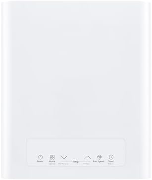 lg 8000 btu (doe) / (11000 ashrae) portable, front angle view