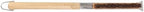 Pizza Oven Brush Scraper Detachable Handle Coconut Fiber Outdoor Accessories