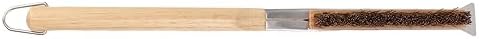 Pizza Oven Brush Scraper Detachable Handle Coconut Fiber Outdoor Accessories
