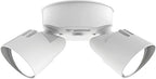 lithonia lighting homeguard 2-light led outdoor flood lights on a desk or shelf