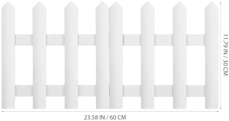 ganazono small wooden picket fence for christmas tree shown in use