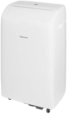 hisense 8,000 btu doe/sacc (10,000 ashrae) portable air on a desk or shelf