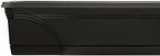 southern patio medallion windowsill platform garden planter, black on a desk or shelf