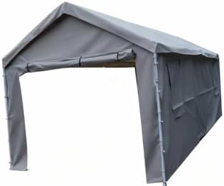 rutile 10x20 carport replacement sidewall, 180g pe waterproof, view 9