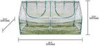 garden cold frame greenhouse cloche showing dimensions