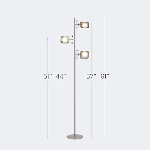 brightech tree floor lamp for living rooms &, package contents