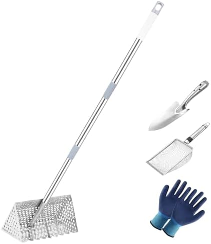 sand rake for beach,, 65 inches long handle, main product view