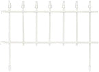 sunnydaze decorative garden fence border, 22" w x, view 10