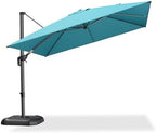 purple leaf patio umbrella outdoor 10' x 10', view 9