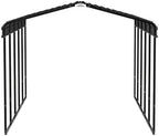 arrow carports galvanized steel carport, full-size metal carport, view 16
