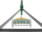 varomorus high wheel cultivator, self cleaning steel single, front angle view