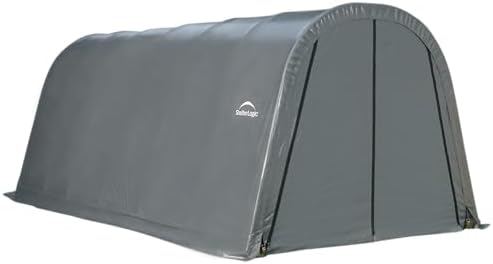 shelterlogic garage-in-a-box roundtop replacement cover 90509 | for, main product view