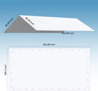 quictent 10x20 ft carport replacement tarp canopy top shown in use
