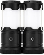 MalloMe LED Camping Lantern, Battery Powered Lanterns for Power Outages, Portable Hanging Collapsible Camping Lights for Outdoor, Home, Emergency, Hurricane Lamp Survival Outage Light 1000 lumens