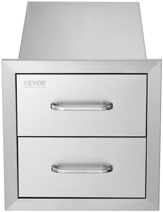 vevor outdoor kitchen drawers 14"w x 14.3"h x, view 9