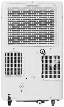 hisense 8,000 btu doe/sacc (10,000 ashrae) portable air, front angle view