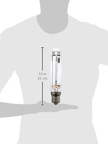 Hortilux Eye HX66620 Super HPS (High Pressure Sodium) Enhanced Spectrum Lamp, 400W, 400-Watt, Natural