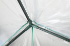 miracle-gro walk-in greenhouse, removable shelves, transparent, 4'8"x29", view 16