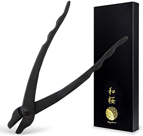 wazakura bonsai wire and jin pliers 8.3in, hand, main product view