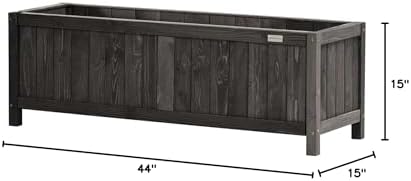 natrahedge (44" lx 15" w x 15" h, front angle view
