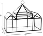 d'eco glass castle plant terrarium, centerpiece & wedding, view 10