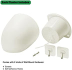 orimerc 4 pack corner wall mounted hanging planter, close-up detail