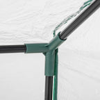 outsunny 4' x 2' x 2' portable mini, front angle view