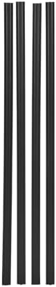 vevor bottom locking privacy slats, double-wall vertical bottom-locking, view 9