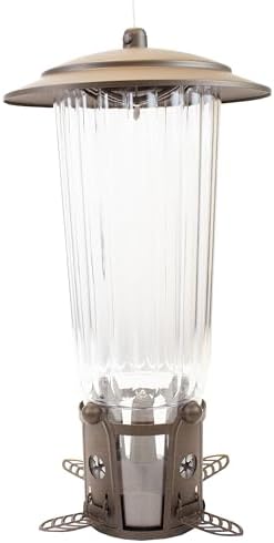 perky-pet squirrel-be-gone max bird feeder, (4) flexport feeding, view 13