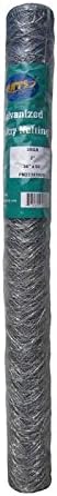 20ga galvanized 36in x 50ft x 2in mesh, main product view