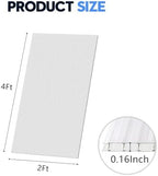 dgsl polycarbonate greenhouse panels, 20 pcs 4'x 2'x shown in use
