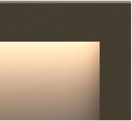 hinkley landscape lighting taper wide horizontal 12v deck showing dimensions