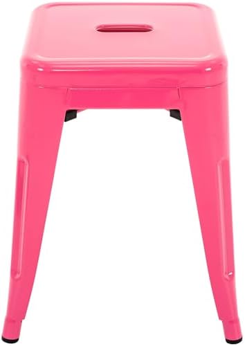18 inch metal stools set of 2, stackable, view 9