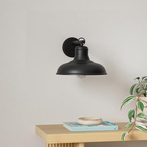 outdoor wall lights, exterior farmhouse barn light fixtures shown in use