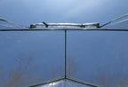 miracle-gro walk-in greenhouse, removable shelves, transparent, 4'8"x29", view 18