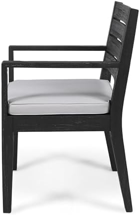 gdfstudio great deal furniture outdoor acacia wood dining, view 9