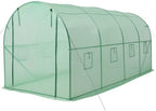 vevor walk-in tunnel greenhouse, 15 x 7 x, view 9