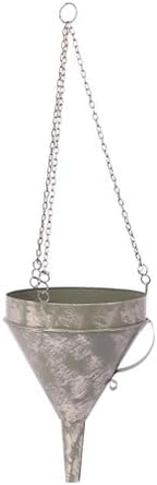 gocraft hanging planters, set of 2, quirky funnel, package contents