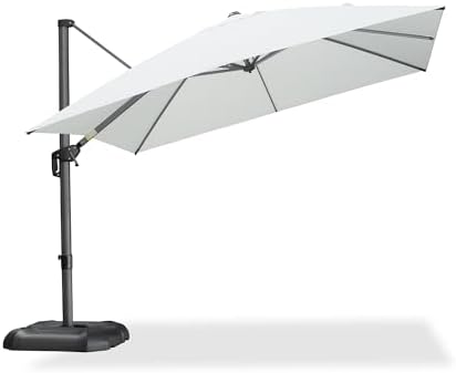purple leaf patio umbrella outdoor 10' x 10', view 9