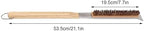 Pizza Oven Brush Scraper Detachable Handle Coconut Fiber Outdoor Accessories