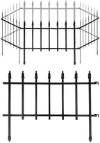 garden border fence, 23" w x 17" h, main product view