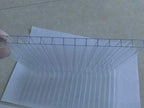 8mm twin wall greenhouse panels, greenhouses with polycarbonate, close-up detail